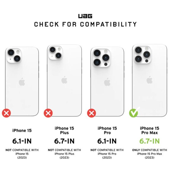 UAG Monarch iPhone 15 Pro Max Case - Picture 7 of 10